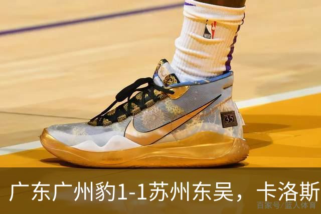 广东广州豹1-1苏州东吴，卡洛斯助攻卡马拉，王彬翰绝平